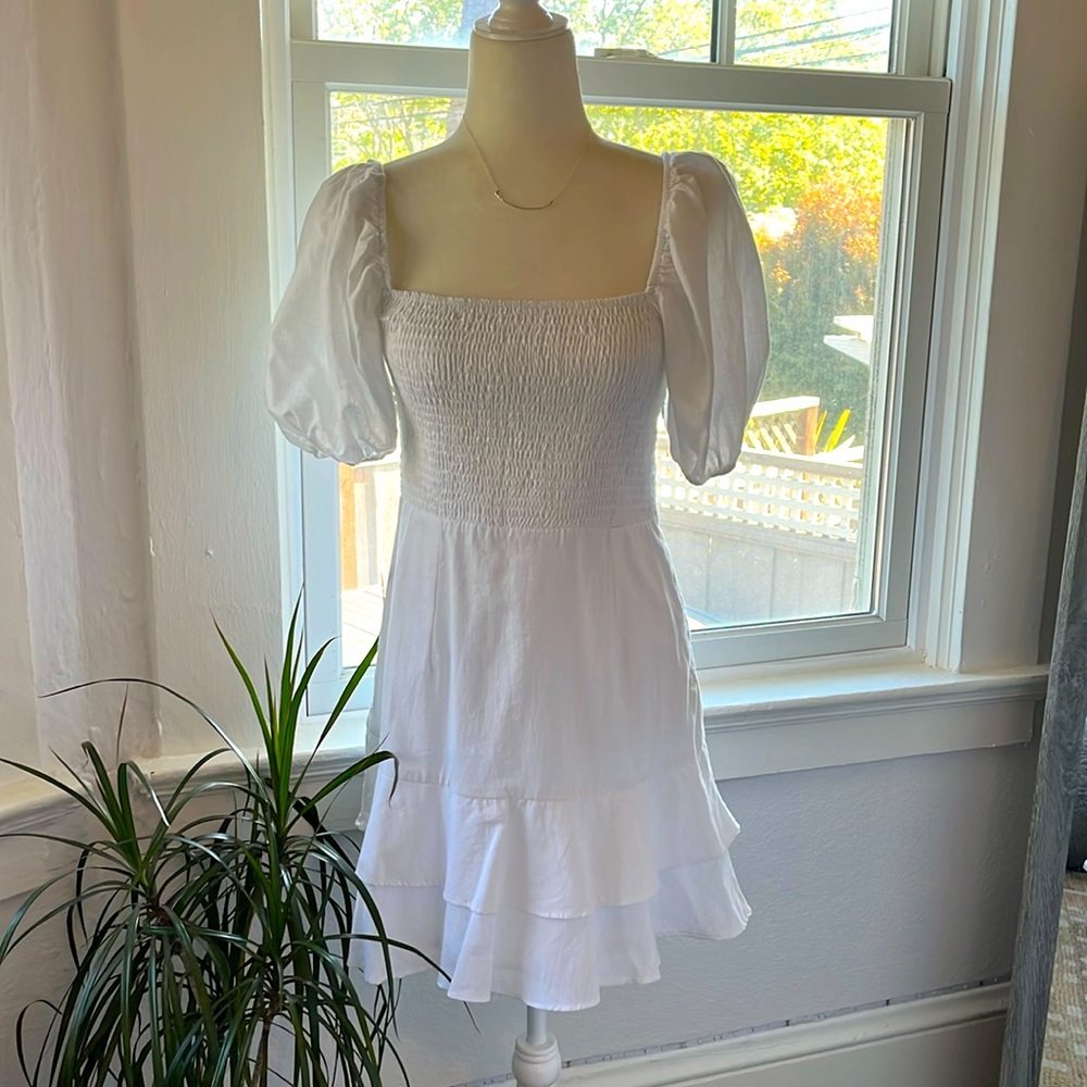NWOT Seven Wonders Smocked Mini size Medium
